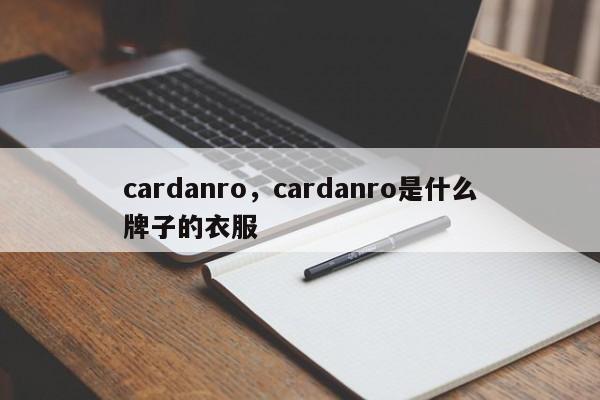 cardanro，cardanro是什么牌子的衣服-第1张图片-承越创业知识网