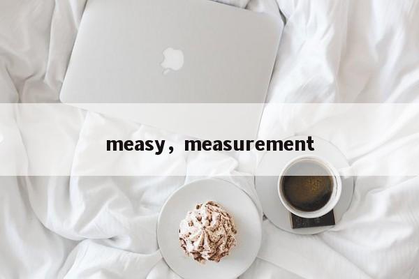 measy，measurement-第1张图片-承越创业知识网